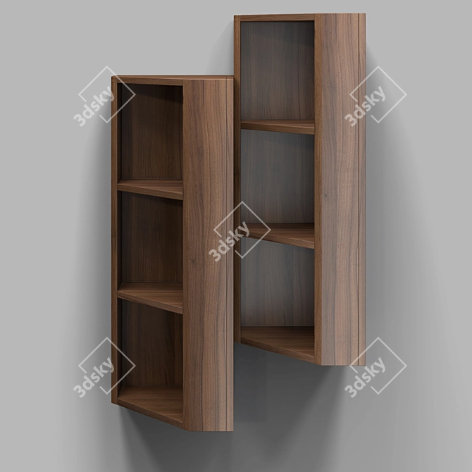 MOD Menorca Wall Cabinet 3D model image 1