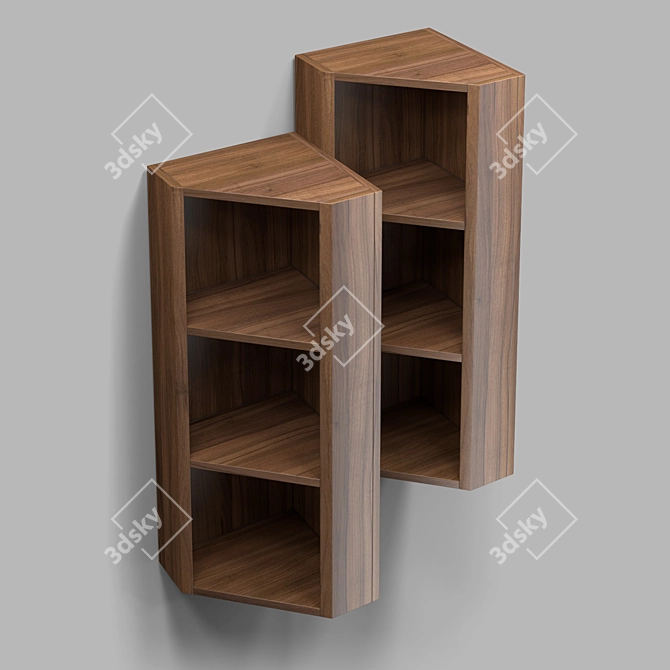 MOD Menorca Wall Cabinet 3D model image 2