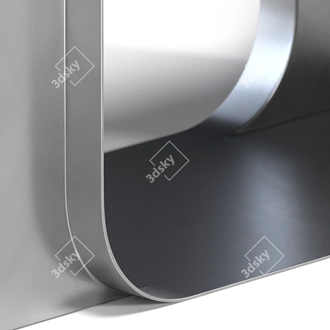 Delcourt ICY Console | Stainless Steel Design 3D model image 8