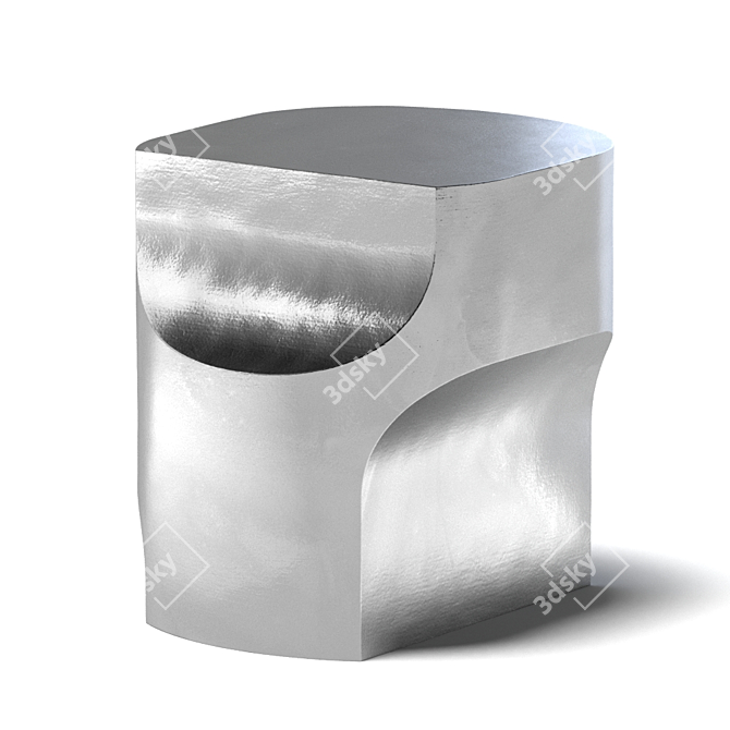 Delcourt OPE Side Table: Modern Elegance 3D model image 5