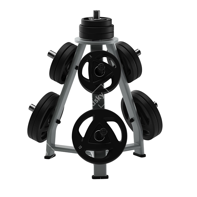 Ultimate Home Gym Set 3D model image 5