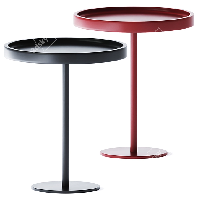 Vibieffe 9500: Sleek and Stylish Coffee Table 3D model image 1