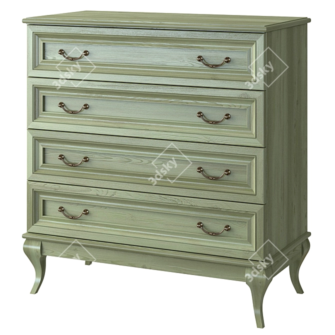 MK-64 Chest of Drawers 3D model image 1