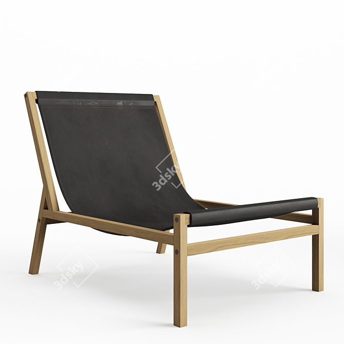 Lontano Turbo Chair 3D model image 1