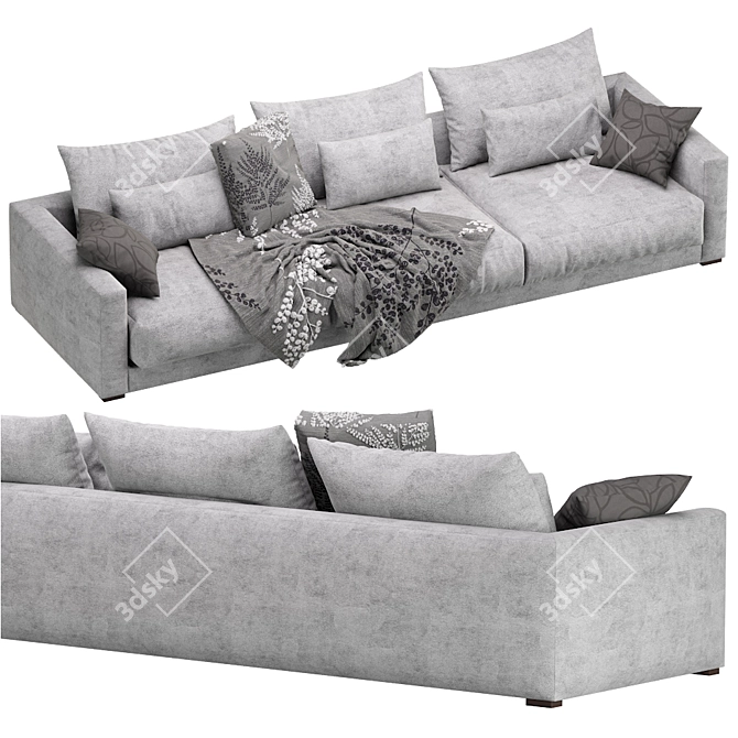 Luxurious Linteloo Mauro Sofa 3D model image 3