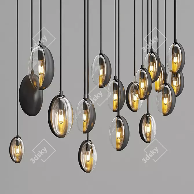 DIAS - Modern Design Pendant Light 3D model image 1