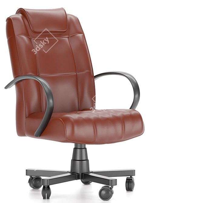 Modern Ergonomic Office Chair 3D model image 1