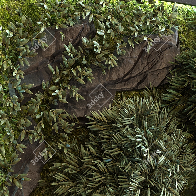 Greenery VertiGrow Set 052 3D model image 3