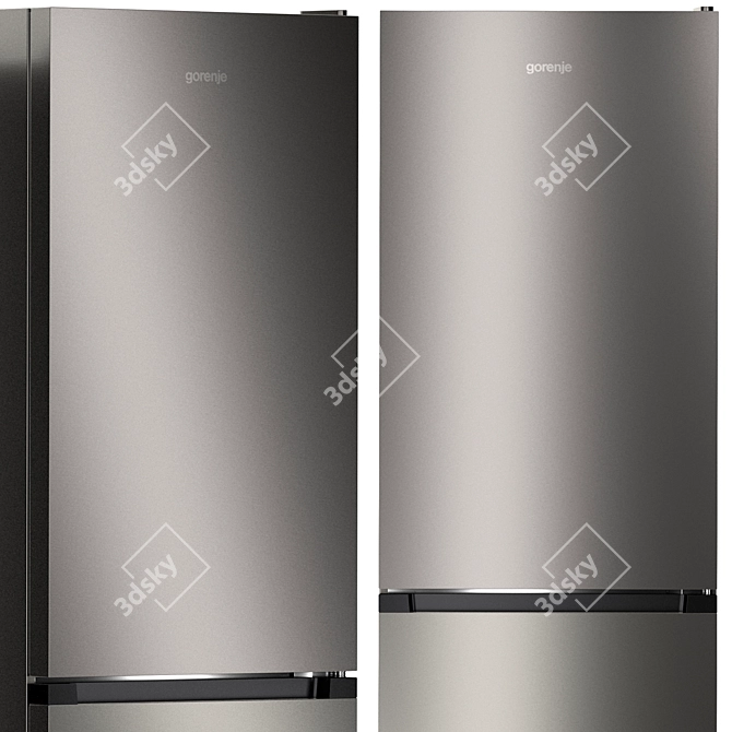 Premium Gorenje Refrigerator Set 3D model image 4