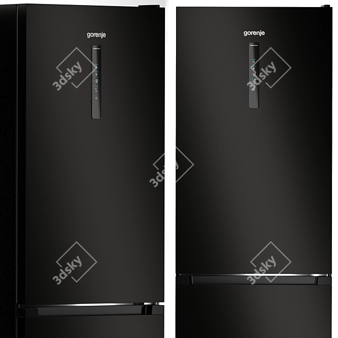 Premium Gorenje Refrigerator Set 3D model image 5