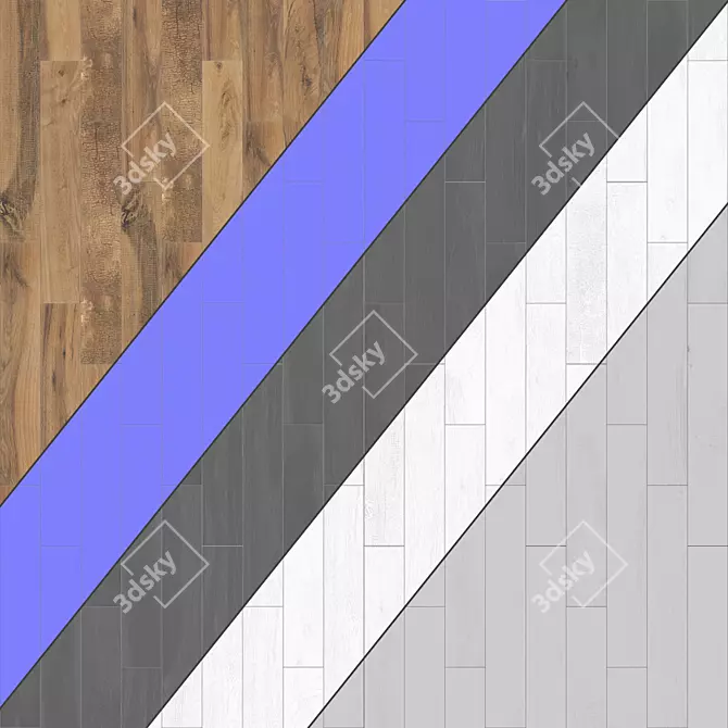 Parquet 04 - PBR Patterns, 4k Texture, Multiple Formats 3D model image 3