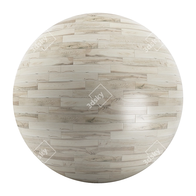 Parquet 09: Standard & Herringbone Patterns | PBR Textures | 4K | 3D Models 3D model image 1