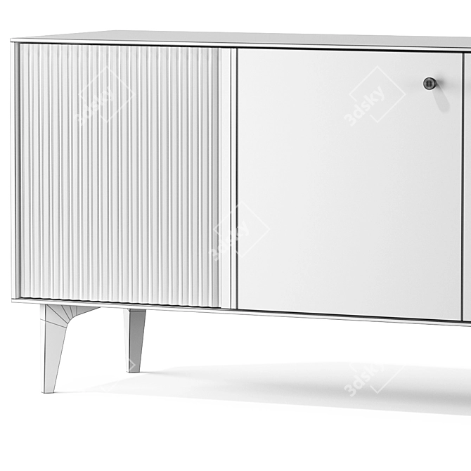 Elegant Elita Sideboard: Stylish Storage Solution 3D model image 3