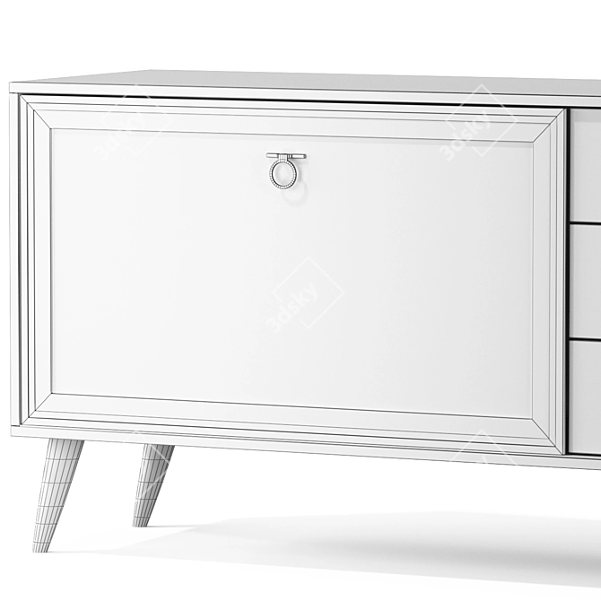 Modern Hector Sideboard: Stylish Storage Solution 3D model image 3