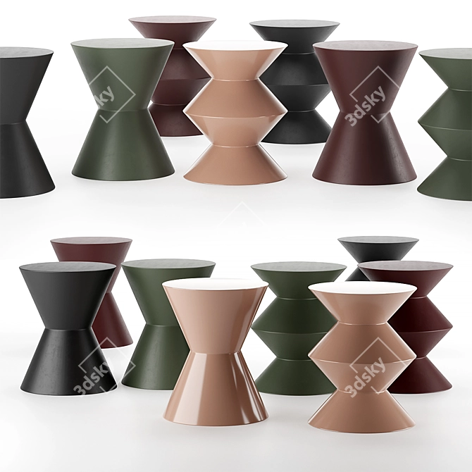 Elegant CESAR Table by Minotti 3D model image 2