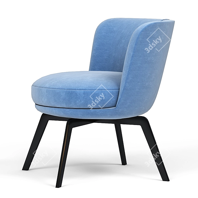 Modern Rolf Benz 562 Sofa 3D model image 1