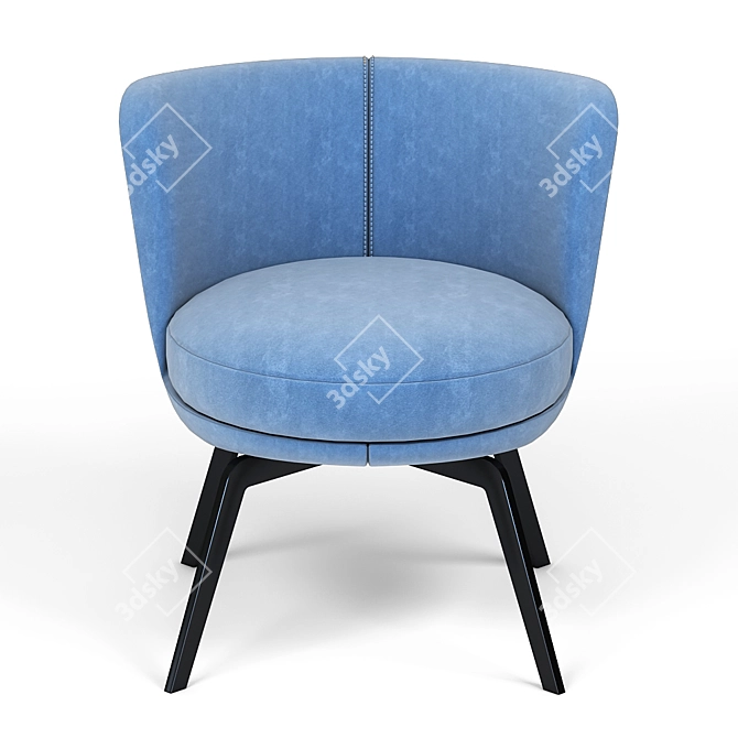 Modern Rolf Benz 562 Sofa 3D model image 3