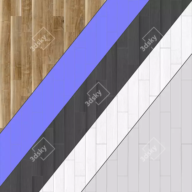 Premium Parquet 22: Seamless 4k Patterns 3D model image 3