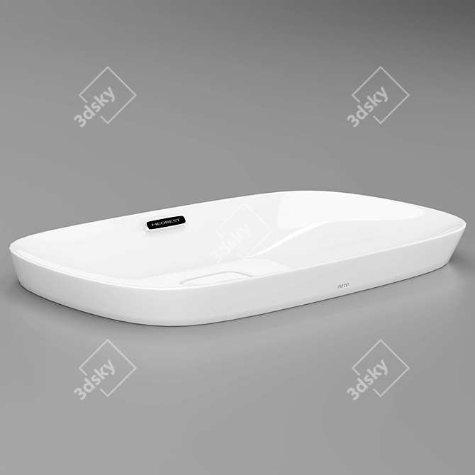 TOTO Neorest Semi-Recessed Sink 3D model image 1