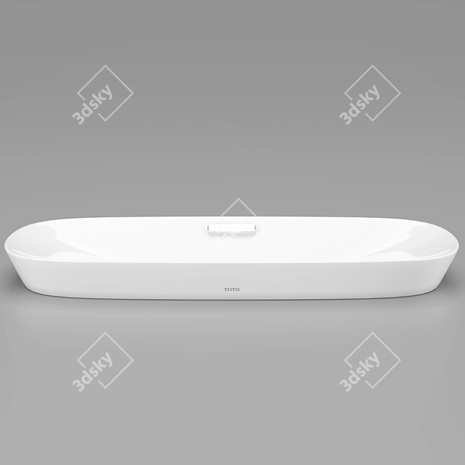 TOTO Neorest Semi-Recessed Sink 3D model image 2