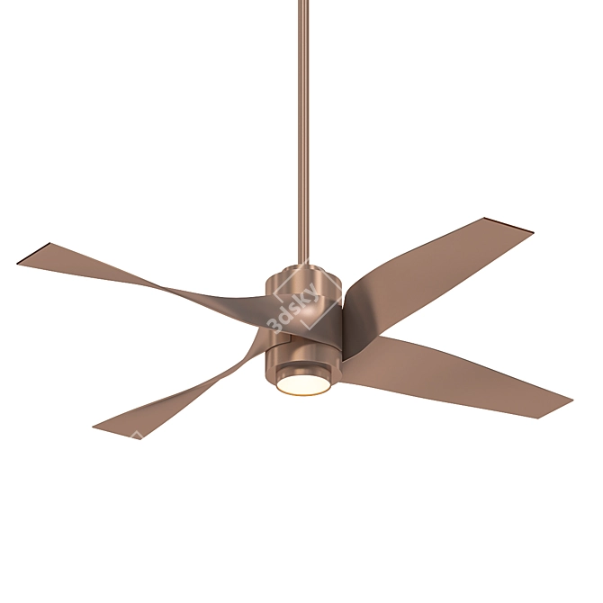 Artemis IV: Sleek Ceiling Fan 3D model image 1