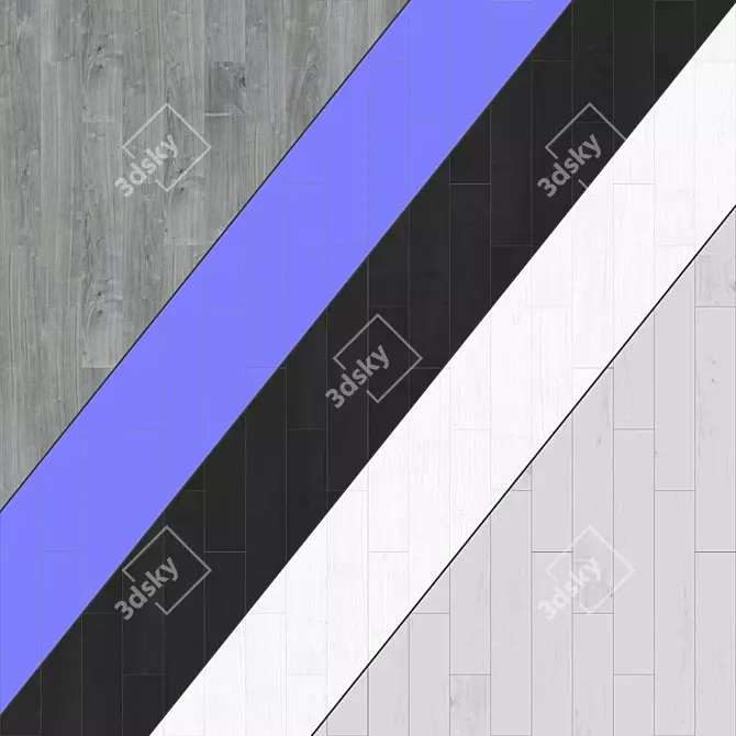 Parquet 24 - Standard & Herringbone | PBR 4k | 3D Models 3D model image 3