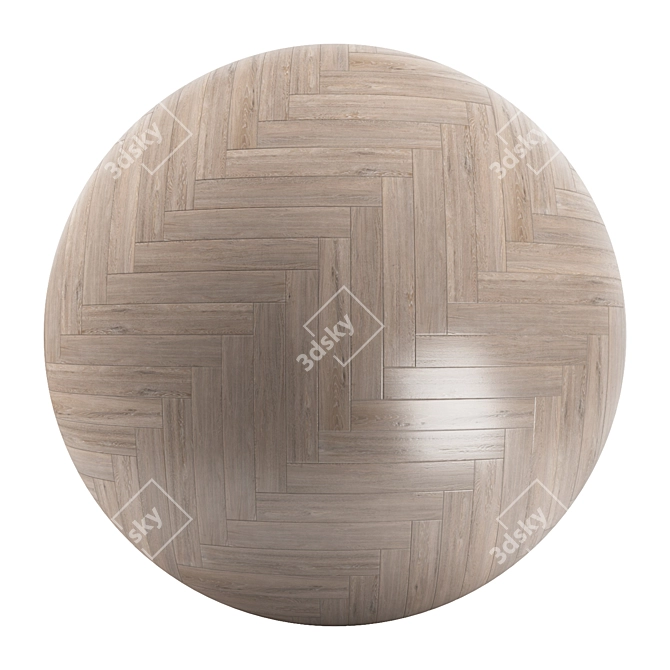 Parquet 29: Seamless PBR Patterns 3D model image 2