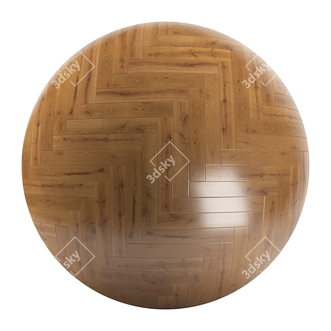  Parquet 34: Standard & Herringbone Patterns 3D model image 2