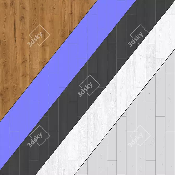  Parquet 34: Standard & Herringbone Patterns 3D model image 3