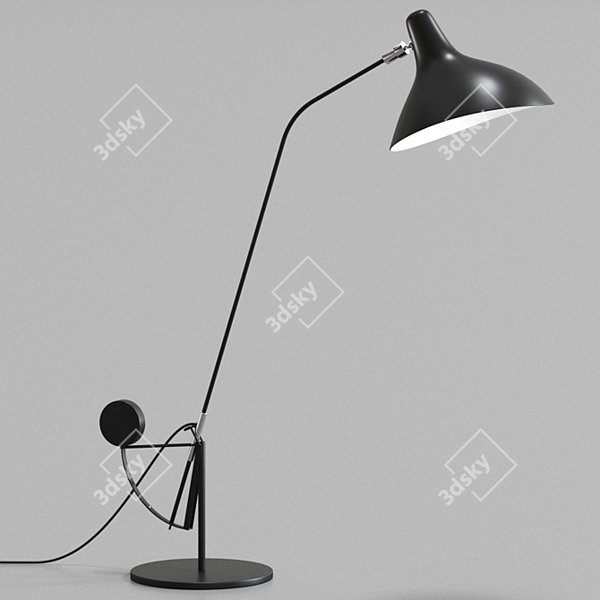 MANTIS BS3 BL Table Lamp 3D model image 2