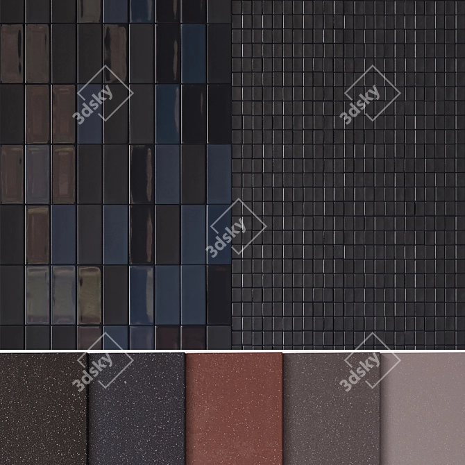 Cosmo Ceramic Tile Collection by 41zero42 3D model image 8