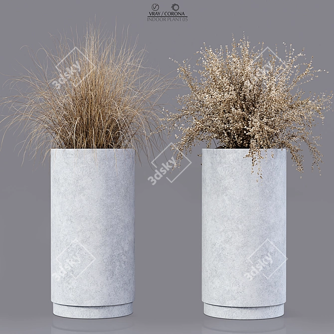 Premium Indoor Plant 05 3D model image 5