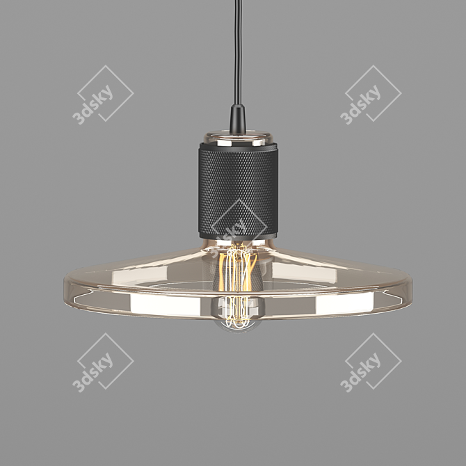 Illuminate - Glass Pendant Light 3D model image 1