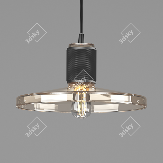 Illuminate - Glass Pendant Light 3D model image 2