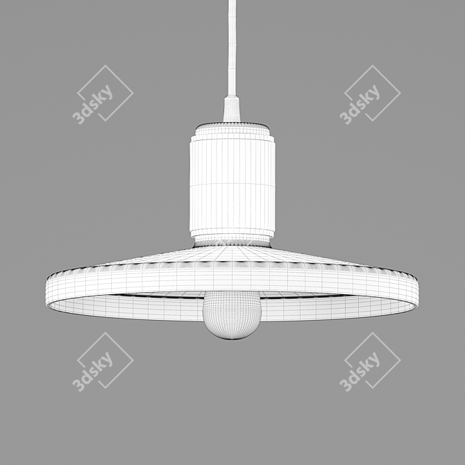 Illuminate - Glass Pendant Light 3D model image 3