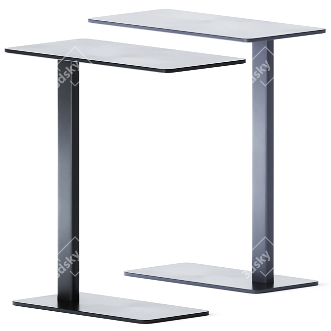 Sleek Sibi D Side Table 3D model image 1