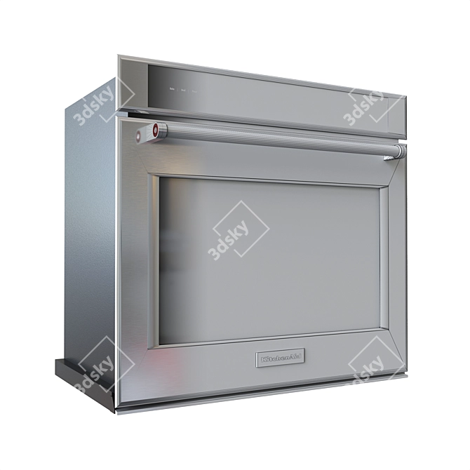 KitchenAid KOST100ESS: Stylish Wall Oven 3D model image 15