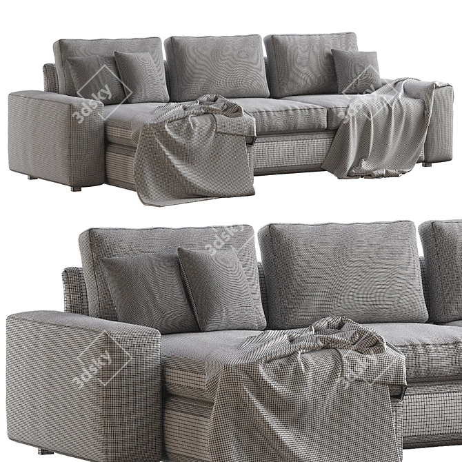 Modern Kivik Sofa: Comfortable & Stylish 3D model image 5