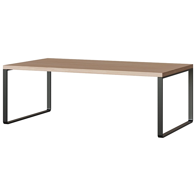 Sleek Avalon Coffee Table 3D model image 3