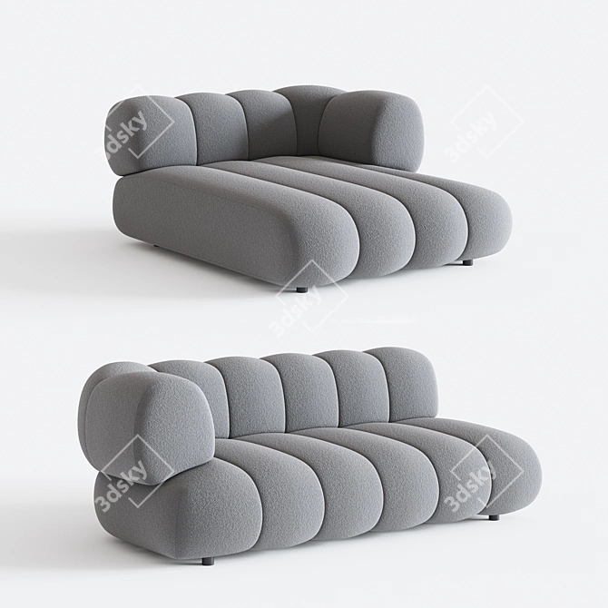 Contemporary INTERMEDE Modular Sofa 3D model image 1