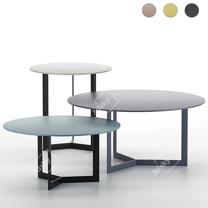 Elevate your space with KABI | TREKU Table 3D model image 1