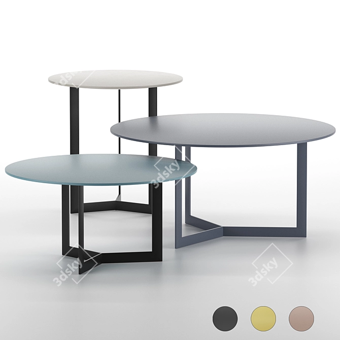 Elevate your space with KABI | TREKU Table 3D model image 5