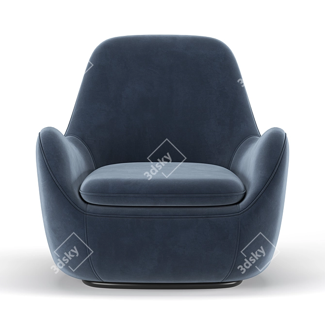 Modern 2013 Nova Swivel Chair 3D model image 3