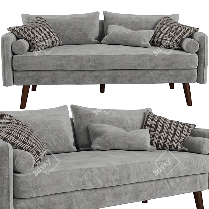  Stylish Redcliffe Sofa: Timeless Design & Ultimate Comfort 3D model image 2