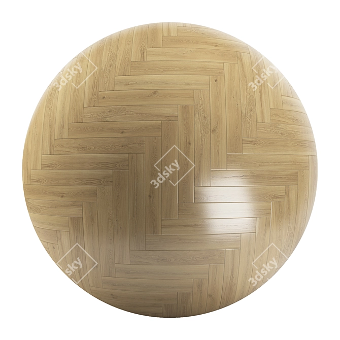 Versatile Parquet with 2 Patterns 3D model image 2