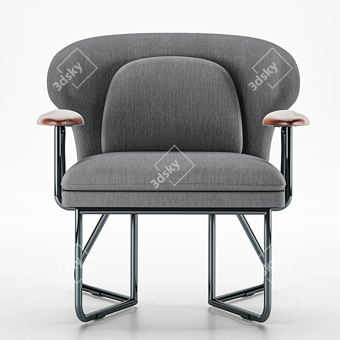 Modern Ergonomic Chair 3D model image 1