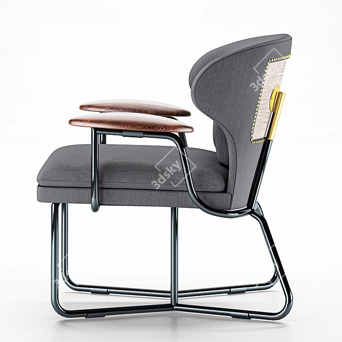 Modern Ergonomic Chair 3D model image 4