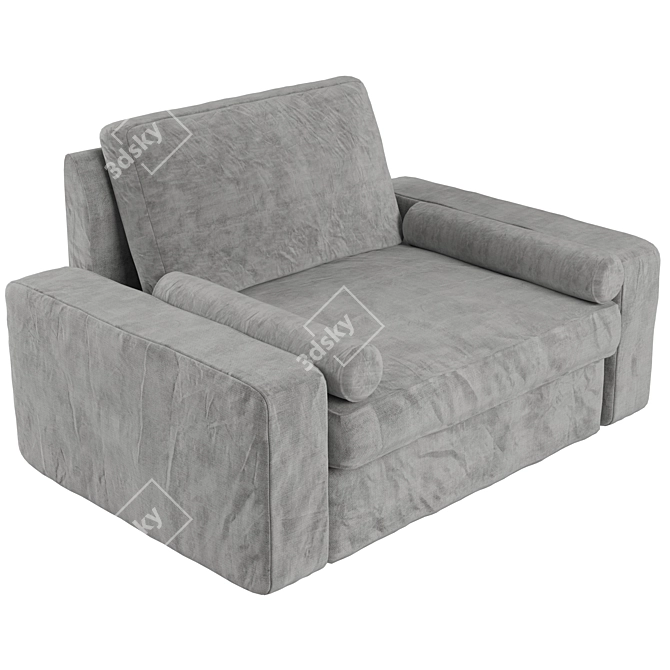 Cozy Kivik Armchair: Your Perfect Retreat 3D model image 2