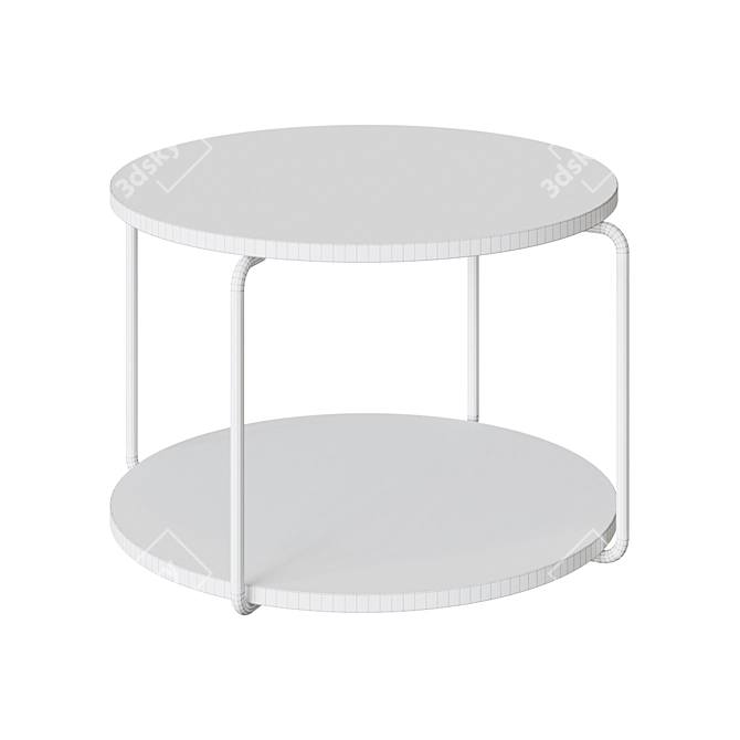 Sleek Happy Hour XS/M Table 3D model image 2