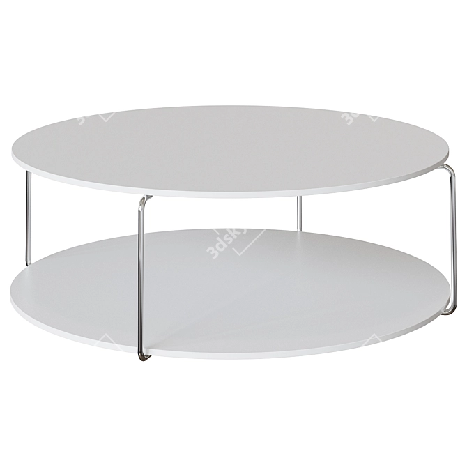 Sleek Happy Hour XS/M Table 3D model image 3